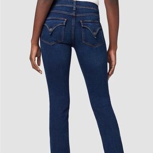 Hudson Mid Rise Bootcut Jeans in Dark Rinsed Wash